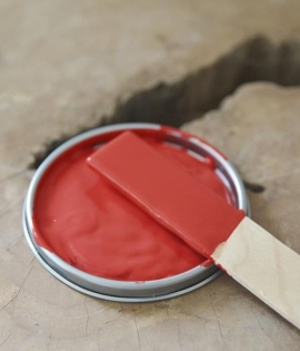 Kalkmaling Warm Red rød 700ml