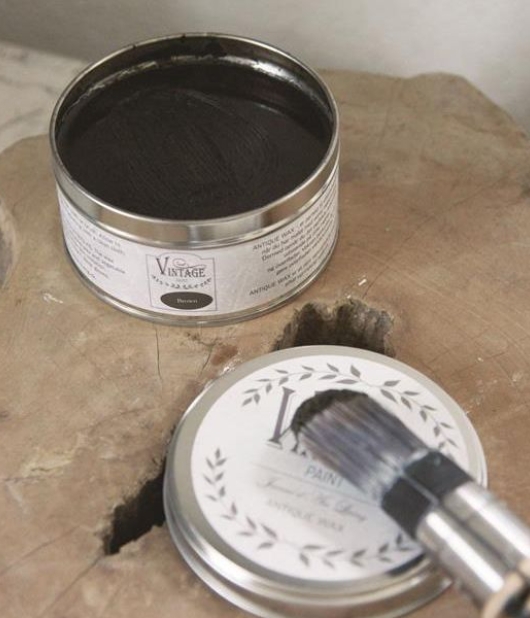 Brun voks til kalkmaling 300ml