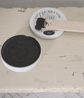 Sort voks til kalkmaling 35g 