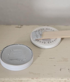 Lys Grå voks til kalkmaling 35g 