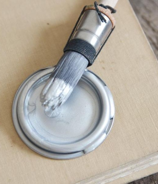 Metallic Sølv kalkmaling 200ml