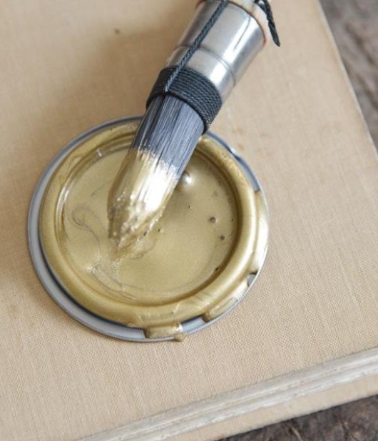 Metallic Guld kalkmaling 200ml