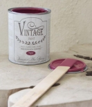 Kalkmaling Vintage Red rød 700ml